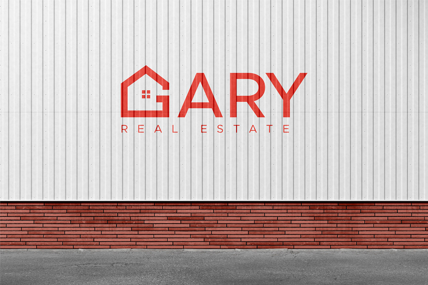 Gary Real Estate Logo design & identity Design