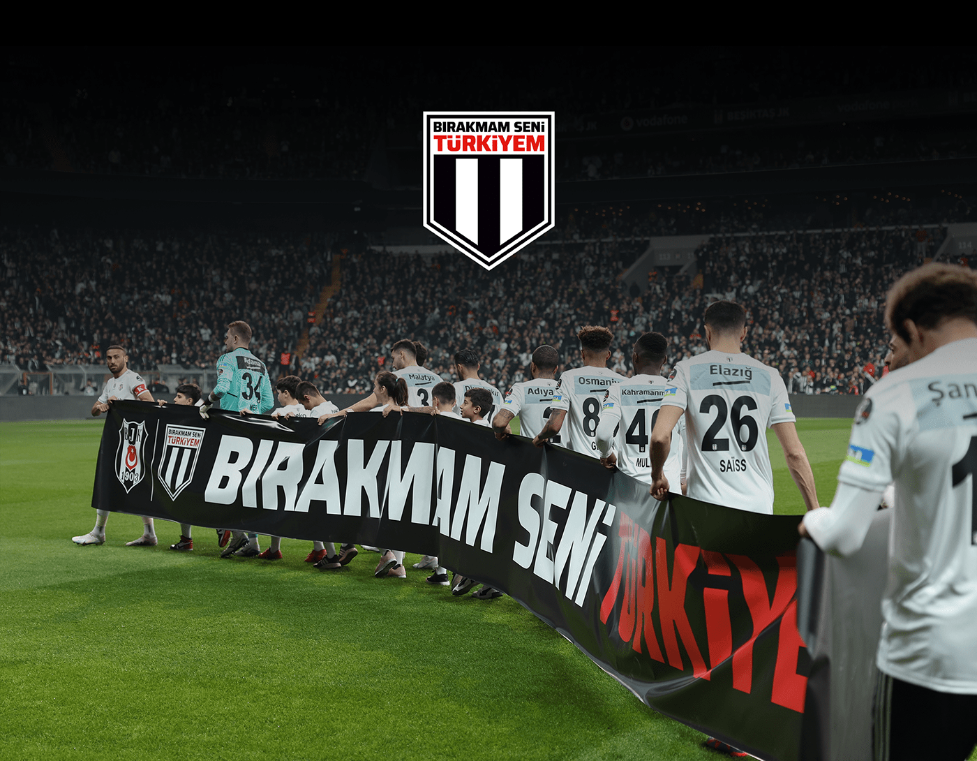 Beşiktaş deprem football logo logodesign soccer sport türkiye