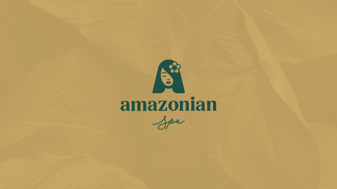 Amazon amazonian brand Brazil Brazilian logo product relax Spa visual