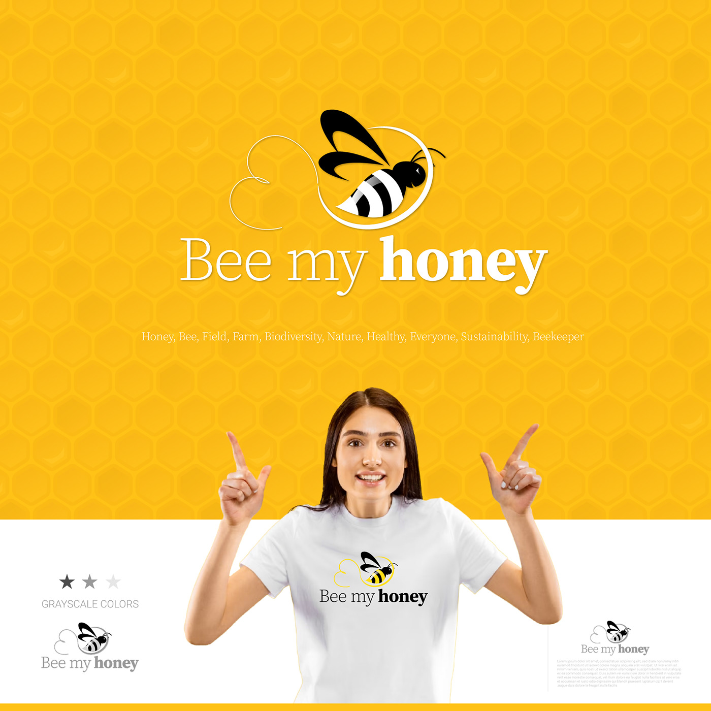 adobe illustrator bee beekeepers Brand Design brand identity digital illustration honey Logo Design Packaging visual identity