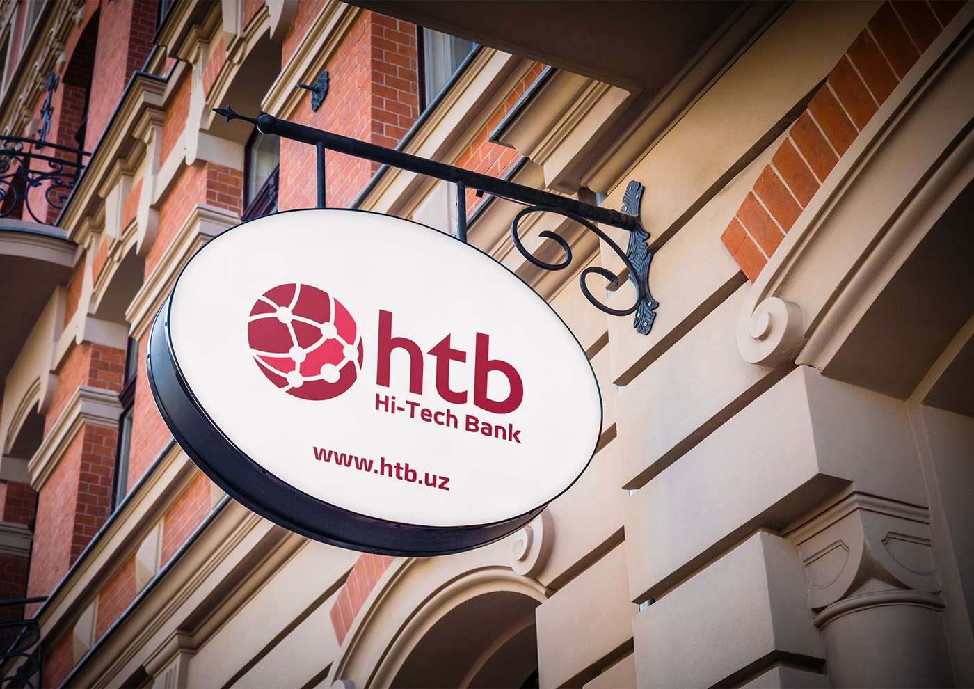 Hi-Tech Bank Bank hi-tech htb htb bank tashkent uzbekistan branding  logo identity