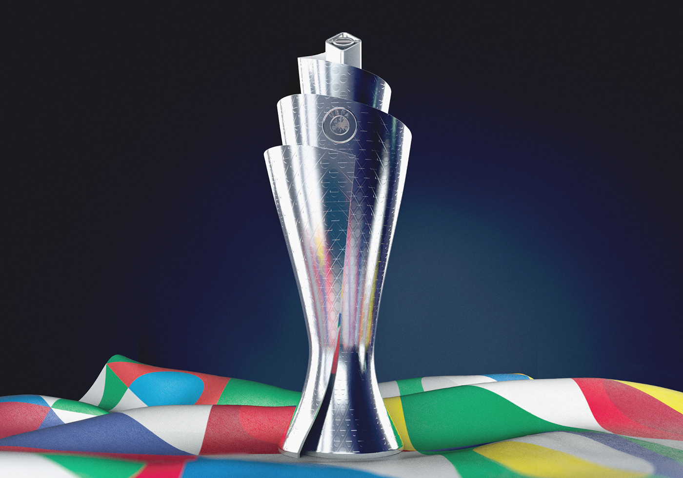 football trophy uefa identity pattern colorfull system flag Tournament