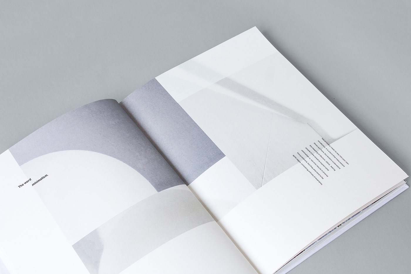 editorial Minimalism minimalist simplistic paper simple Layout typo book texture clean photo Book Binding concept White