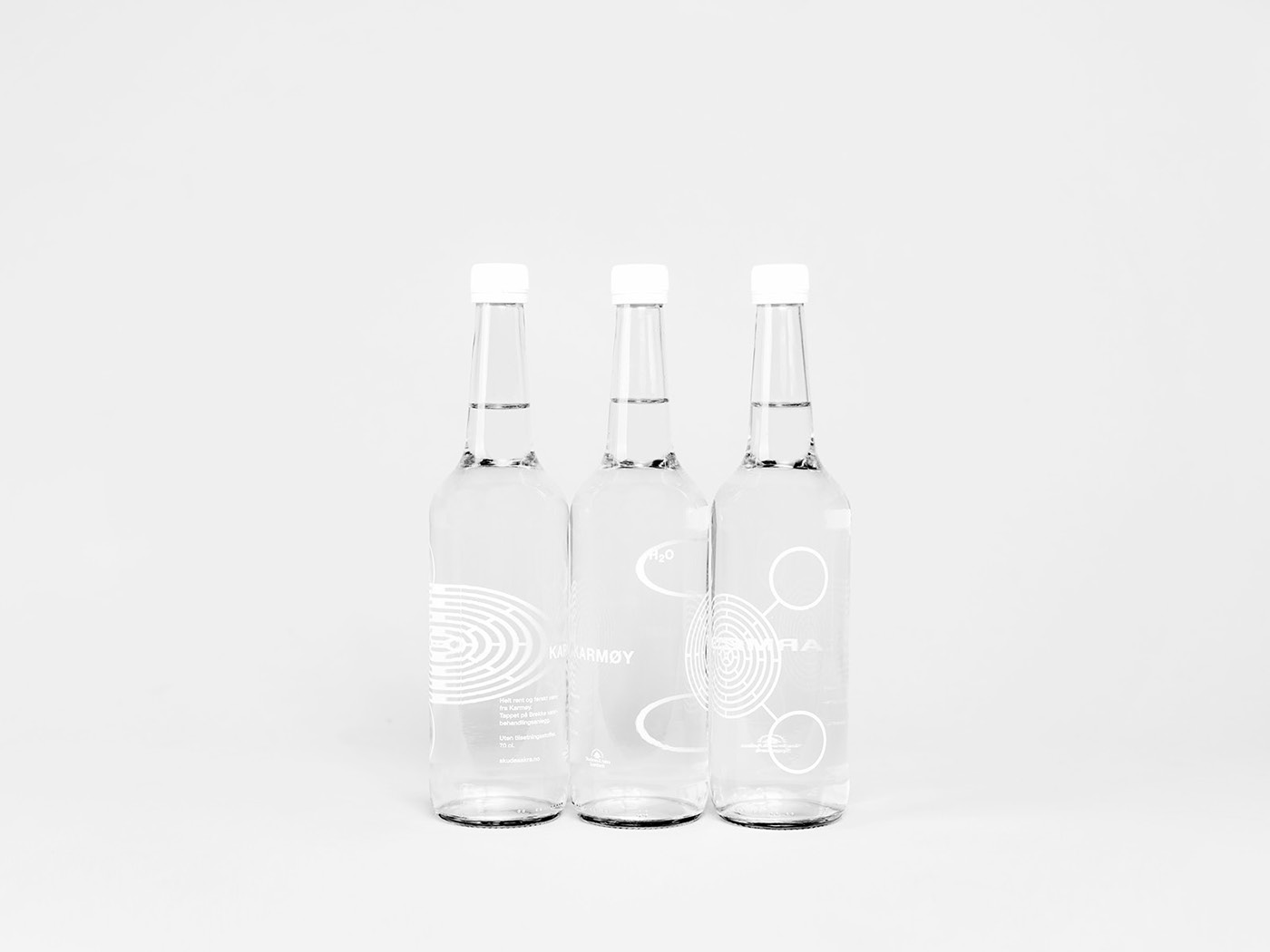 water bottle bottledesign Bank retirement saving Packaging karmøy h2o branding 