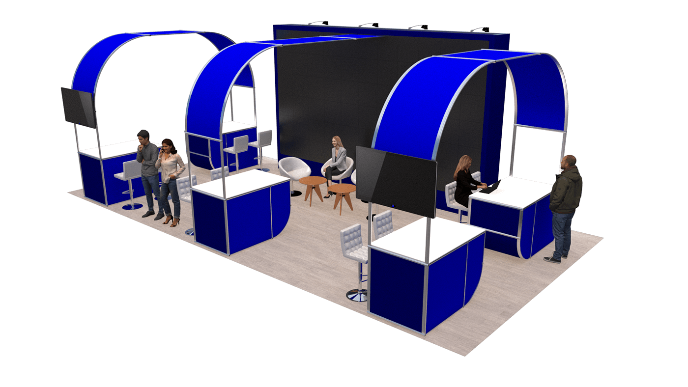 Sistema de Exhibición Stands Design Exhibition  design octanorm OCTANORM SYSTEM