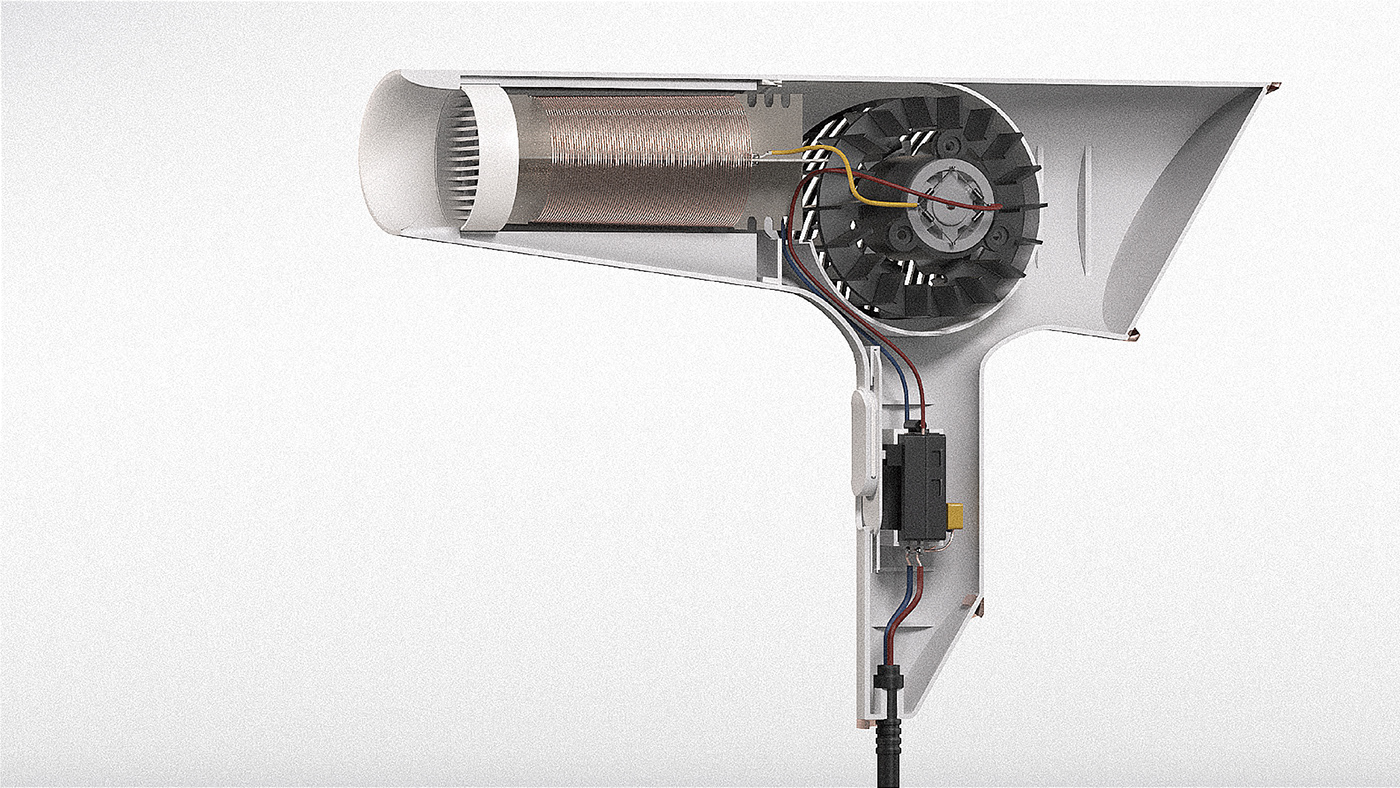 beauty dry Electronics hair Hair Dryer industrial design  product design  dryer hairdryer