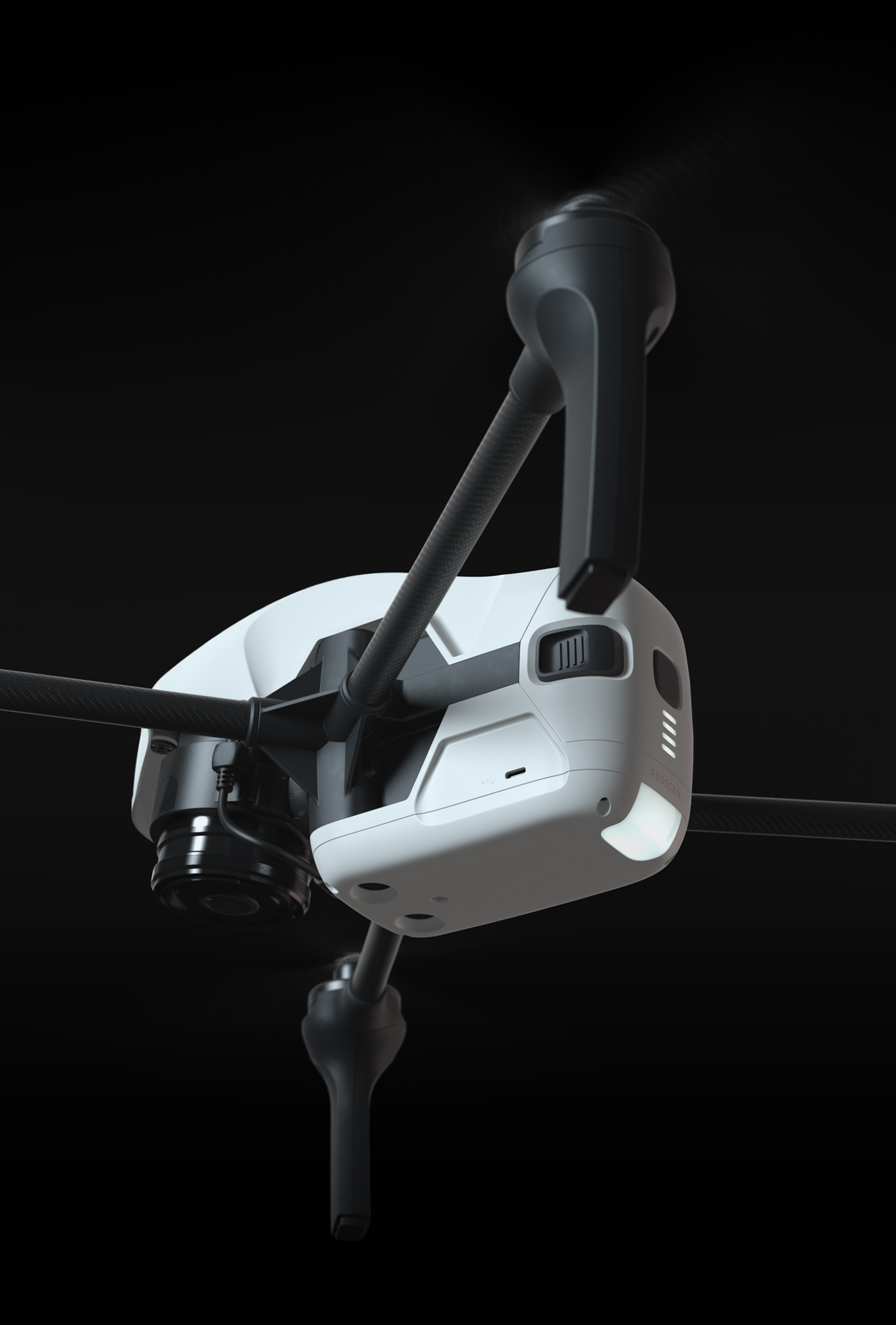 drone robot design Sony Gemini Geoscan quadrocopter High Contrast mechanical texture