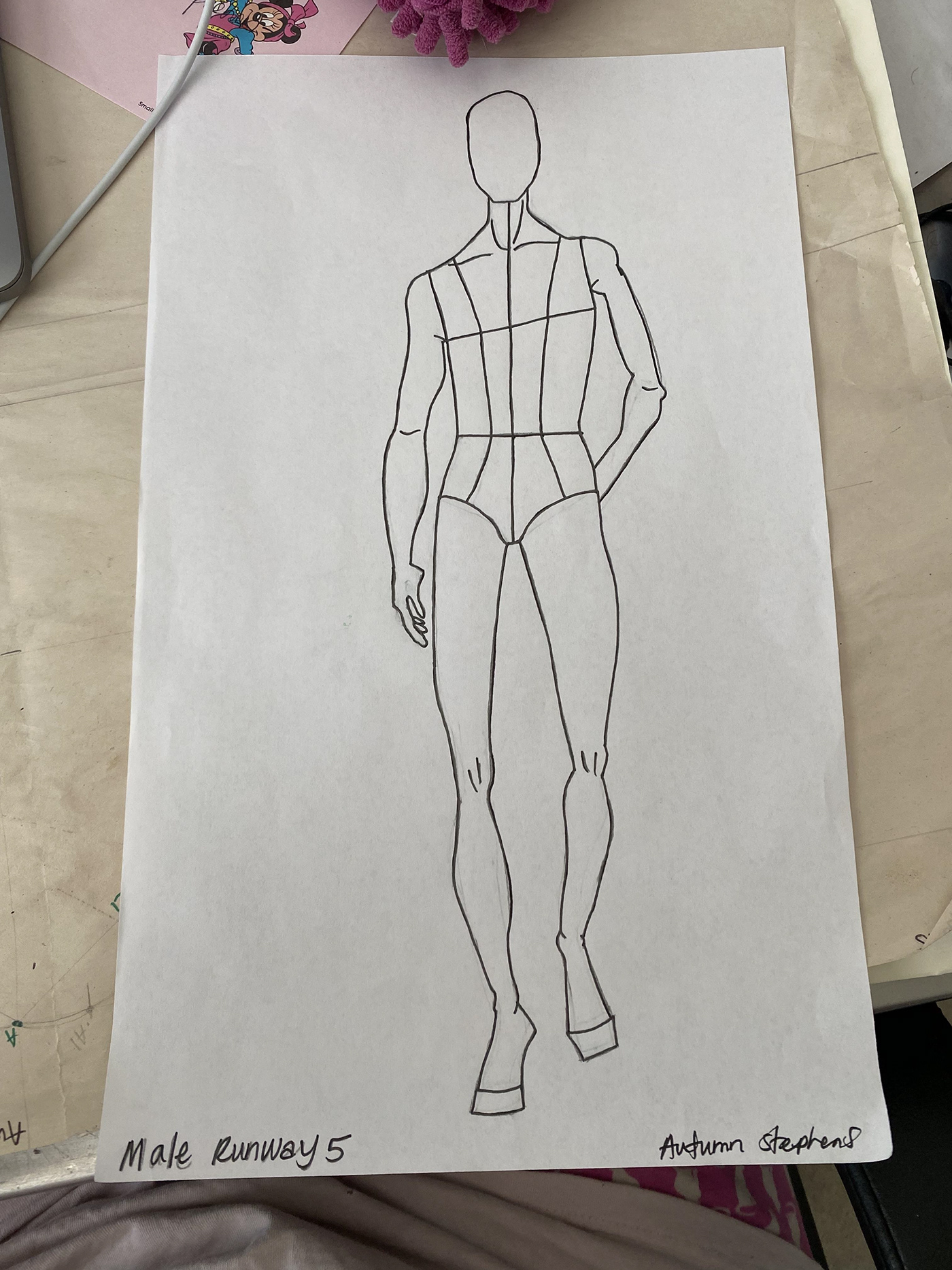 Bowie State University Drawing  HBCU ILLUSTRATION  fashioin fashion design