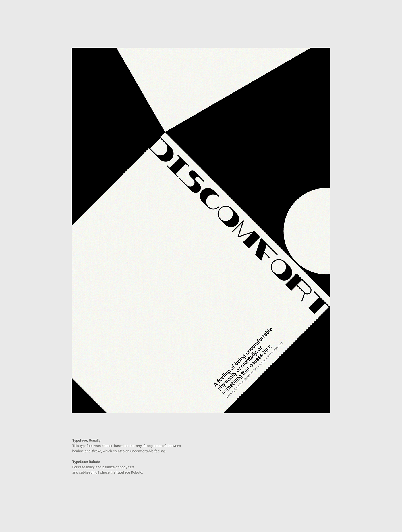 black and white emotion graphic design  monochrome Poster Design posterdesign posters print print design  typography  