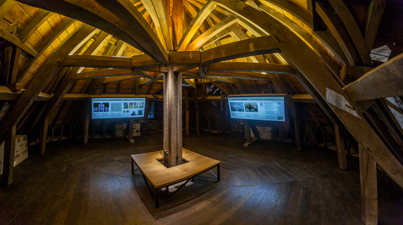 tour Vauban  camaret sur mer patrimoine mondial Unesco Scénographie guide multimédia réalité augmentée laurence chabot