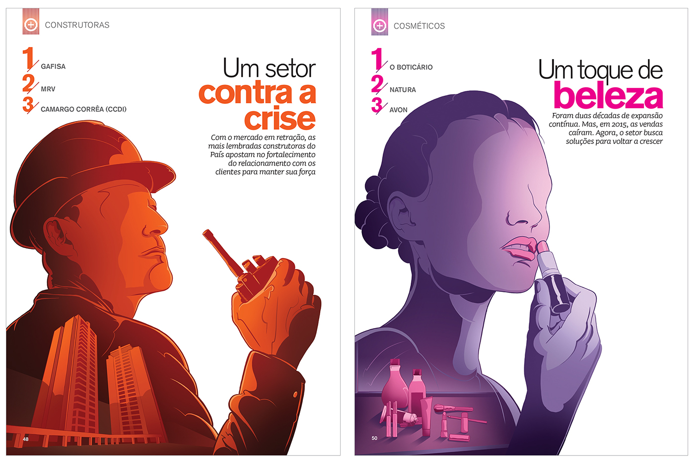 brands editorial art editorial artwork estadão magazine lifestyle Shopping people products ILLUSTRATION 