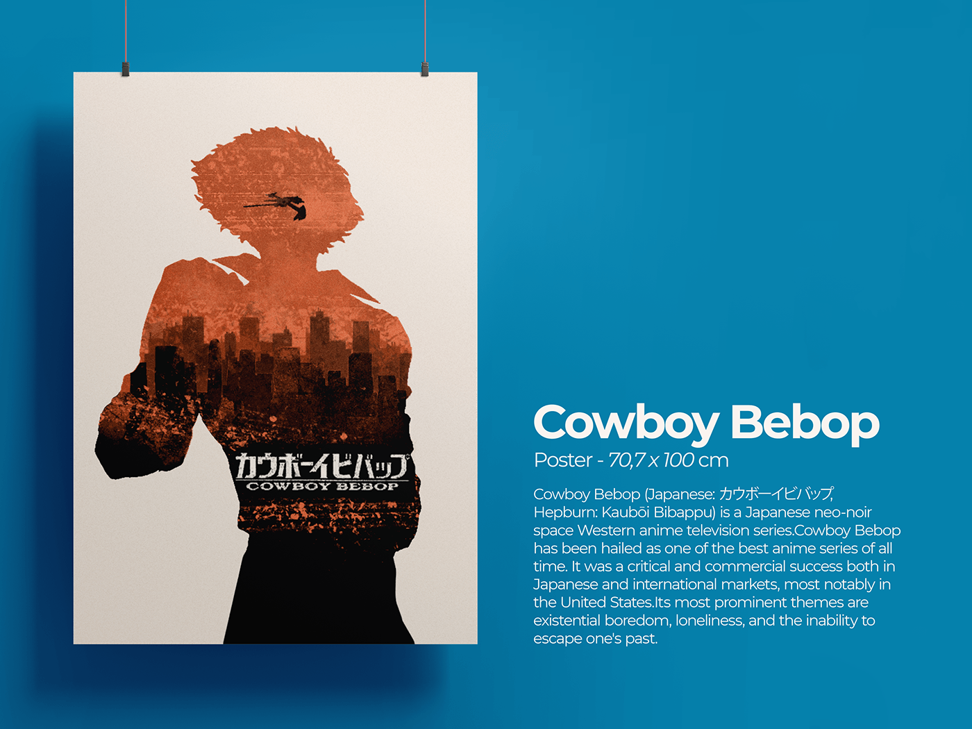 poster Poster Design posterdesign poster art posters art artwork cowboy bebop anime fanart