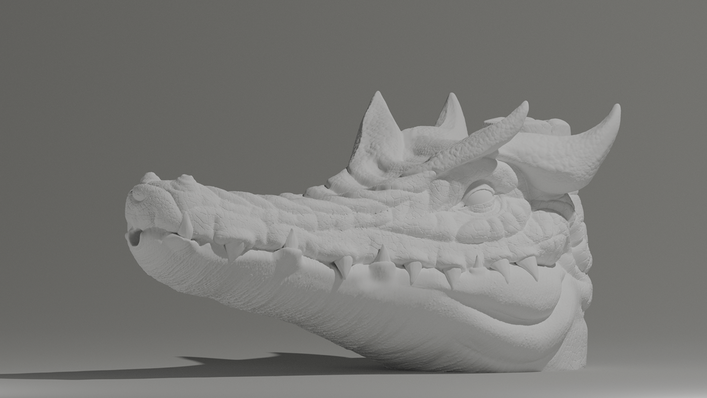 Nomad Sculpt 3D Render 3ds max blender Maya Zbrush sculptures cycles