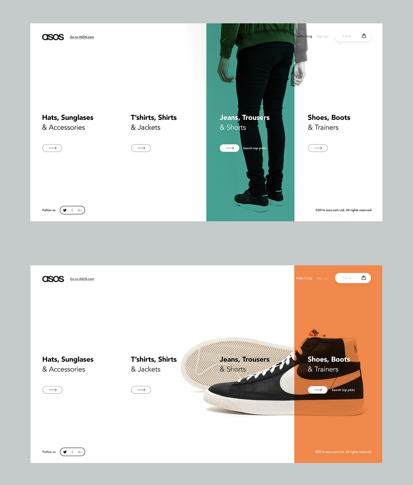 Web Web Design  Fashion  clean minimal White shop UI ux graphic