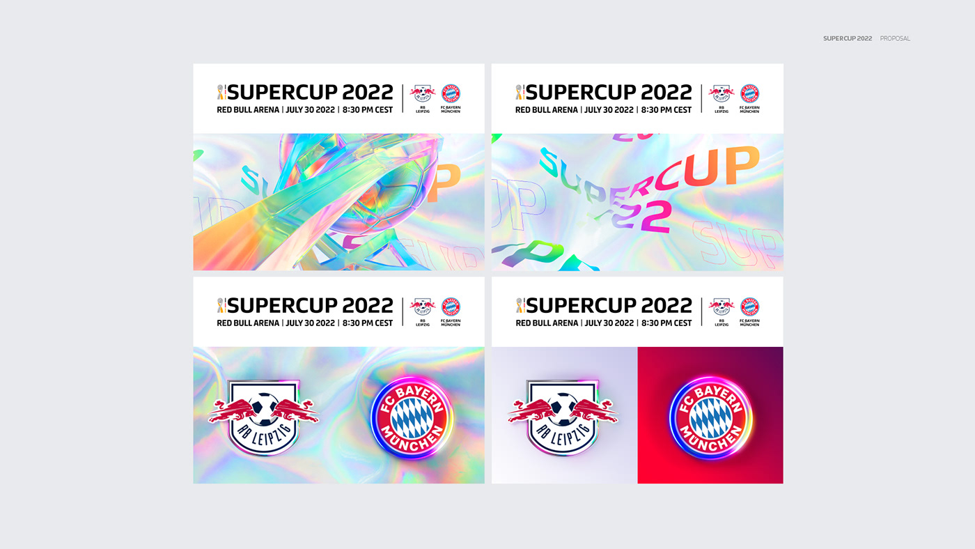 2022 design animation  Event football germany motion motion graphics  soccer sports supercup