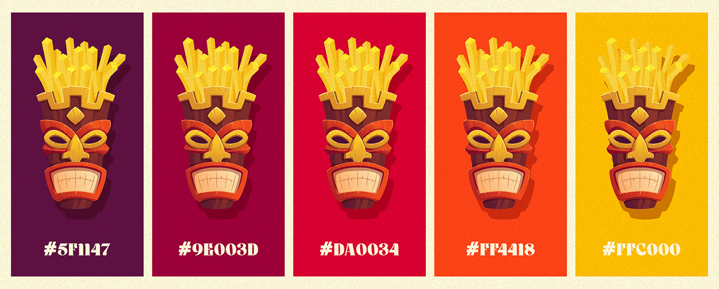 digital illustration marca Food  brand identity Brand Design Fast food comida Logo Design Logotype diseño gráfico