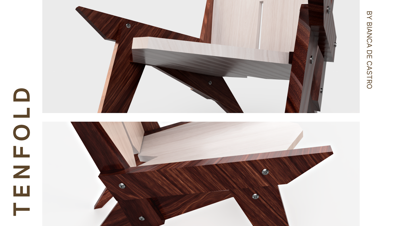 furniture chair design wood chair flatpack flatpack furniture 3D model