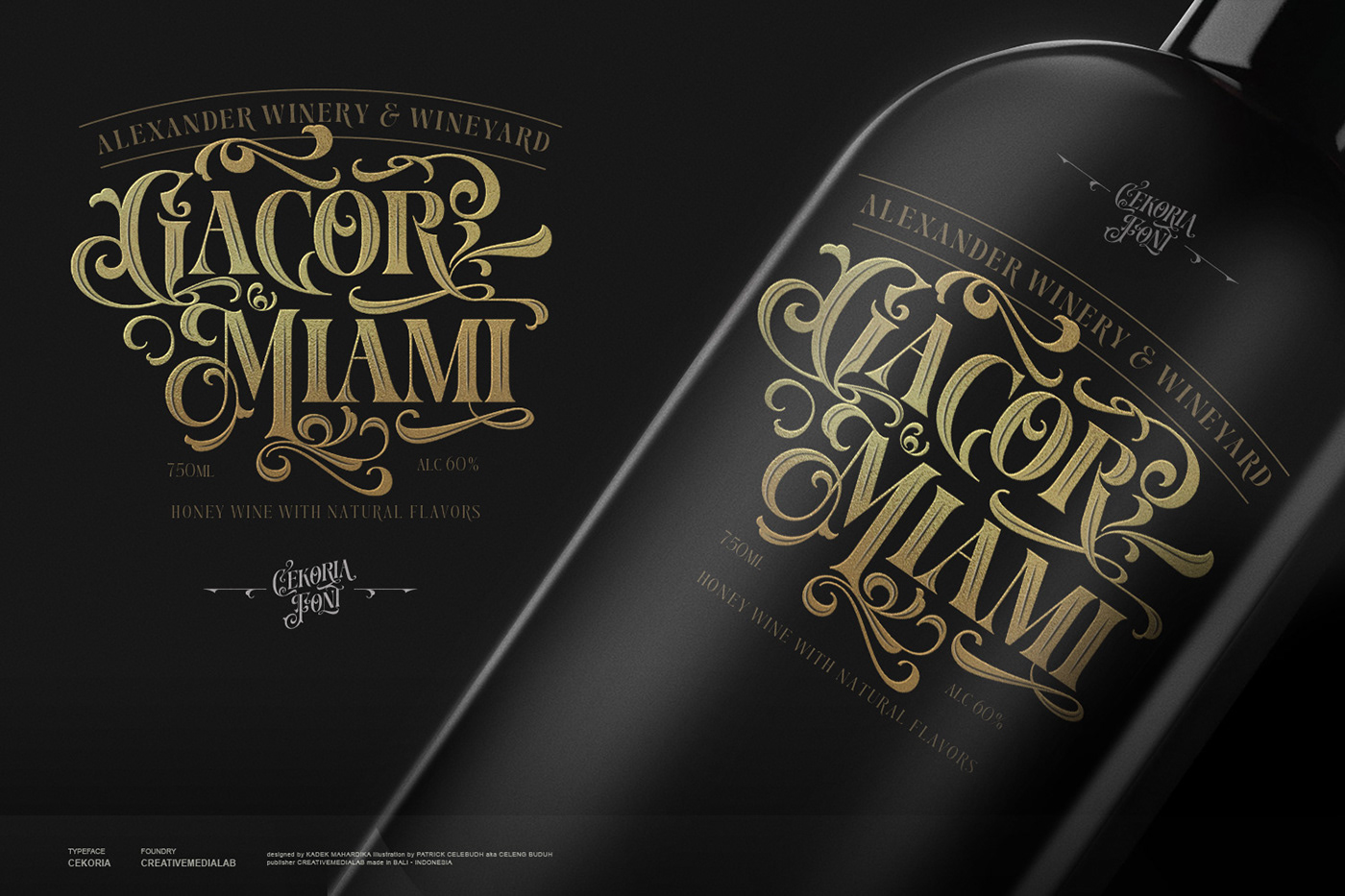 Victorian lettering typography   Classic wine label Packaging font type design Typeface serif