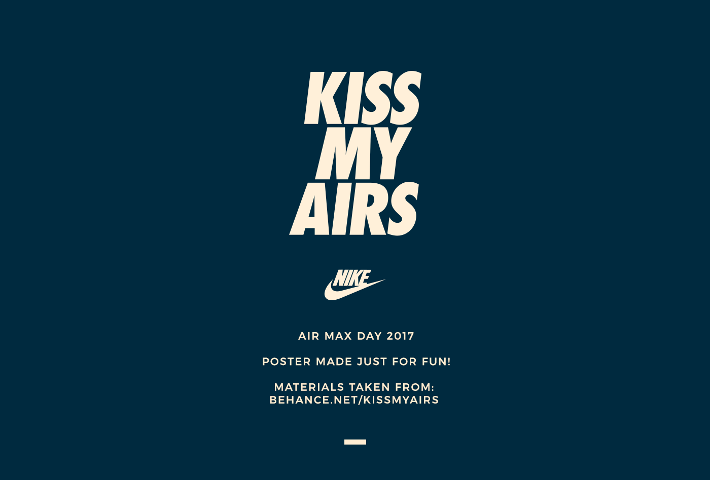 dotwork poster Nike airmax