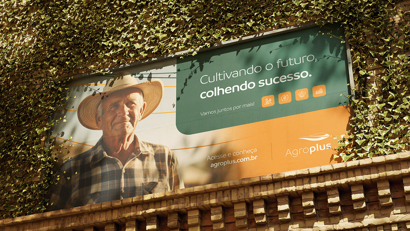 brand marca branding  design gráfico design Agro agriculture field Nature country