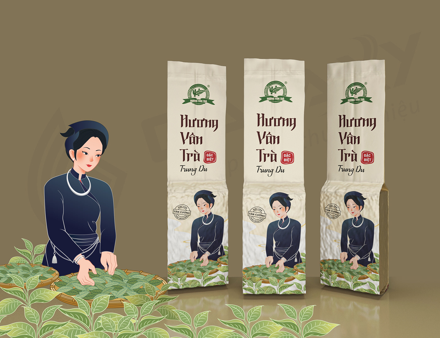 Packaging Label tea packaging design package
