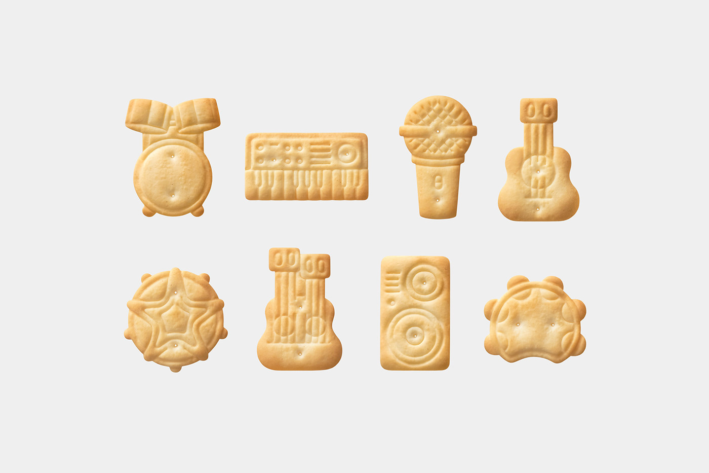 Pack Film   crackers cookies bag modeling clay sculpture food design snacks bakery