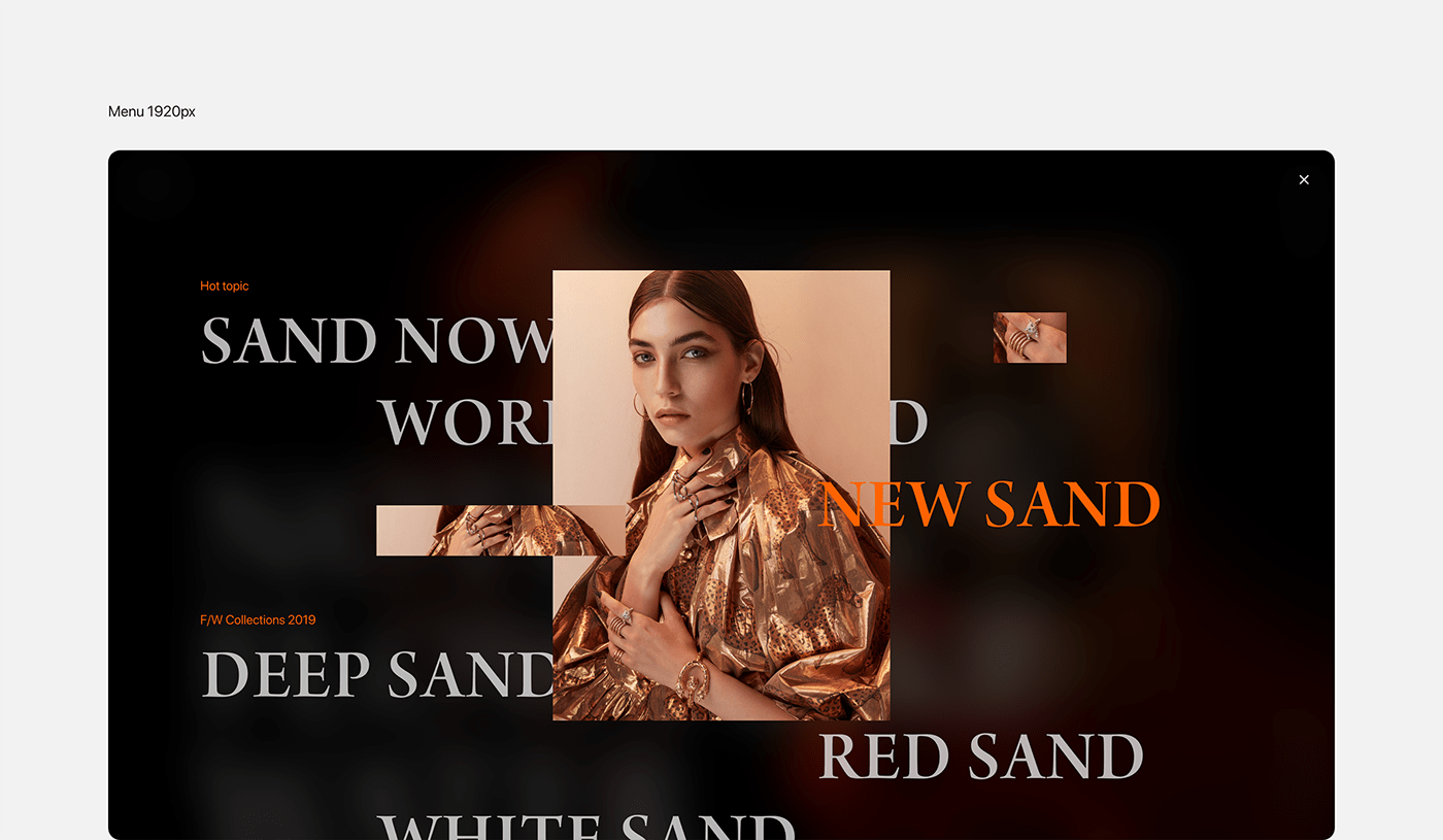 sand ux UI Web design Landscape Fashion  Photography  erick graphic