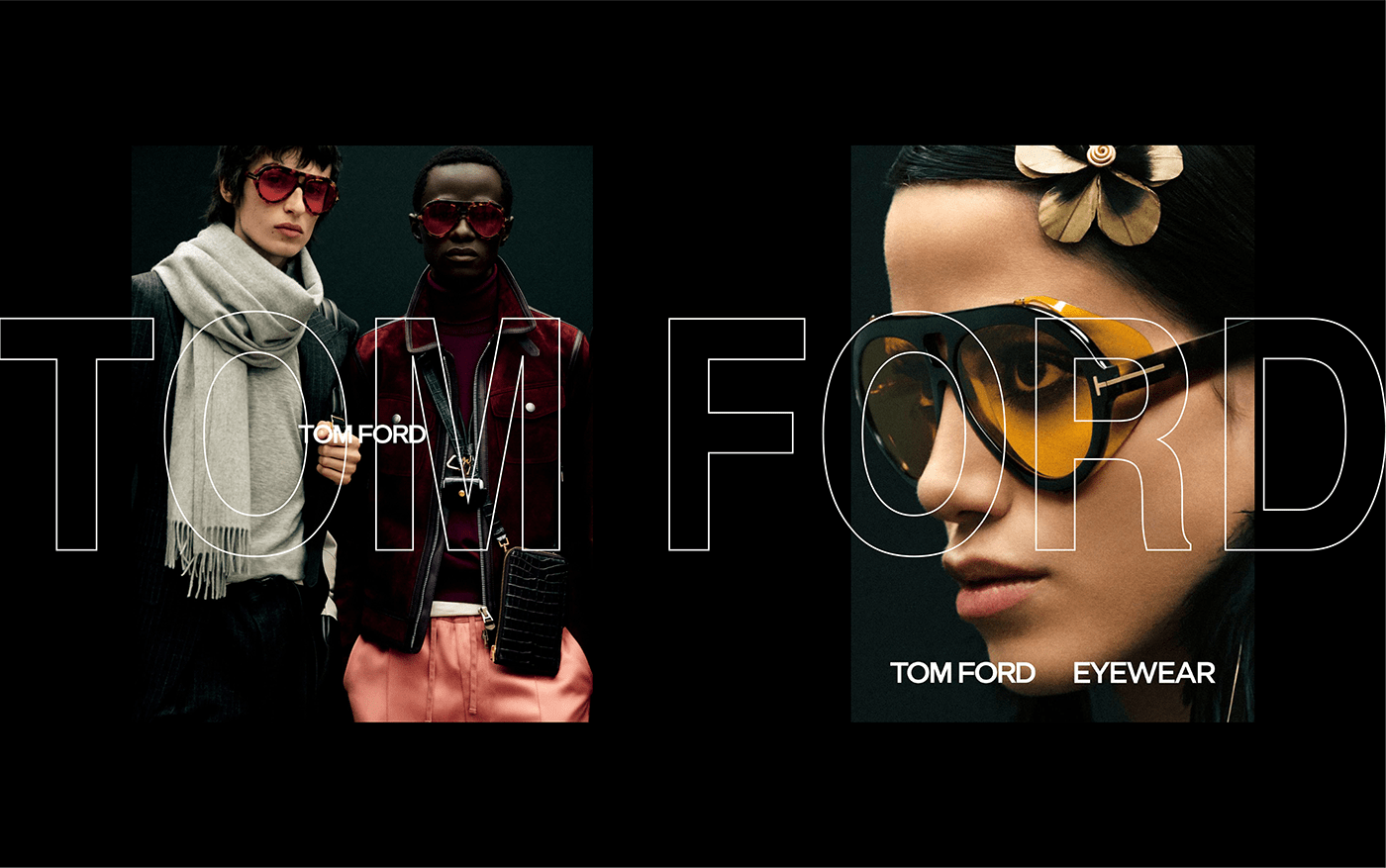 Tom Ford 'Neughman Sunglasses' Poster on Behance