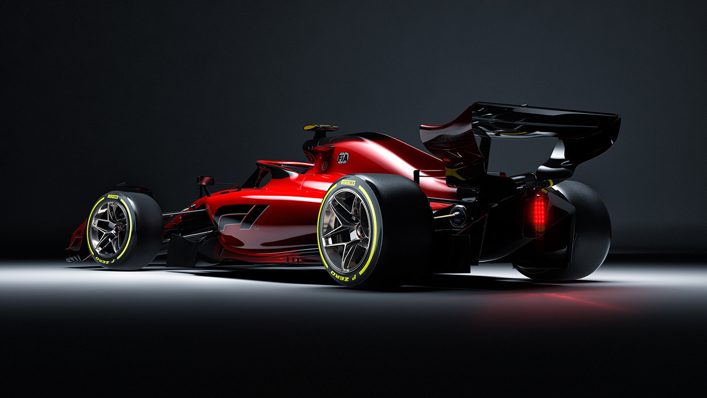 3D automotive   concept f1 Formula 1 livery design Motorsport race Racing Vehicle