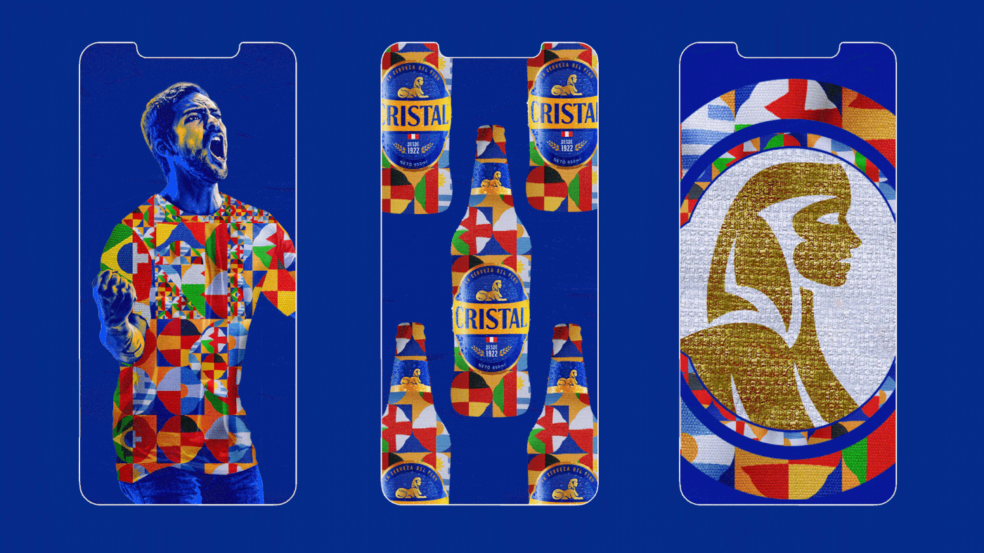 Advertising  art direction  beer brand identity design Integrated Campaign Outdoor visual identity worldcup2022