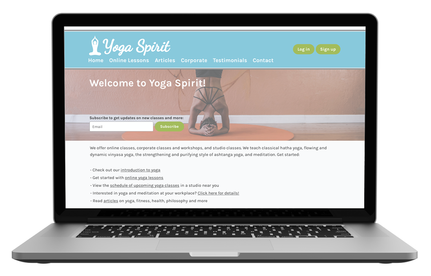 wireframe UI visual design typography   Layout Yoga Web Design  Mockup landing page sketches