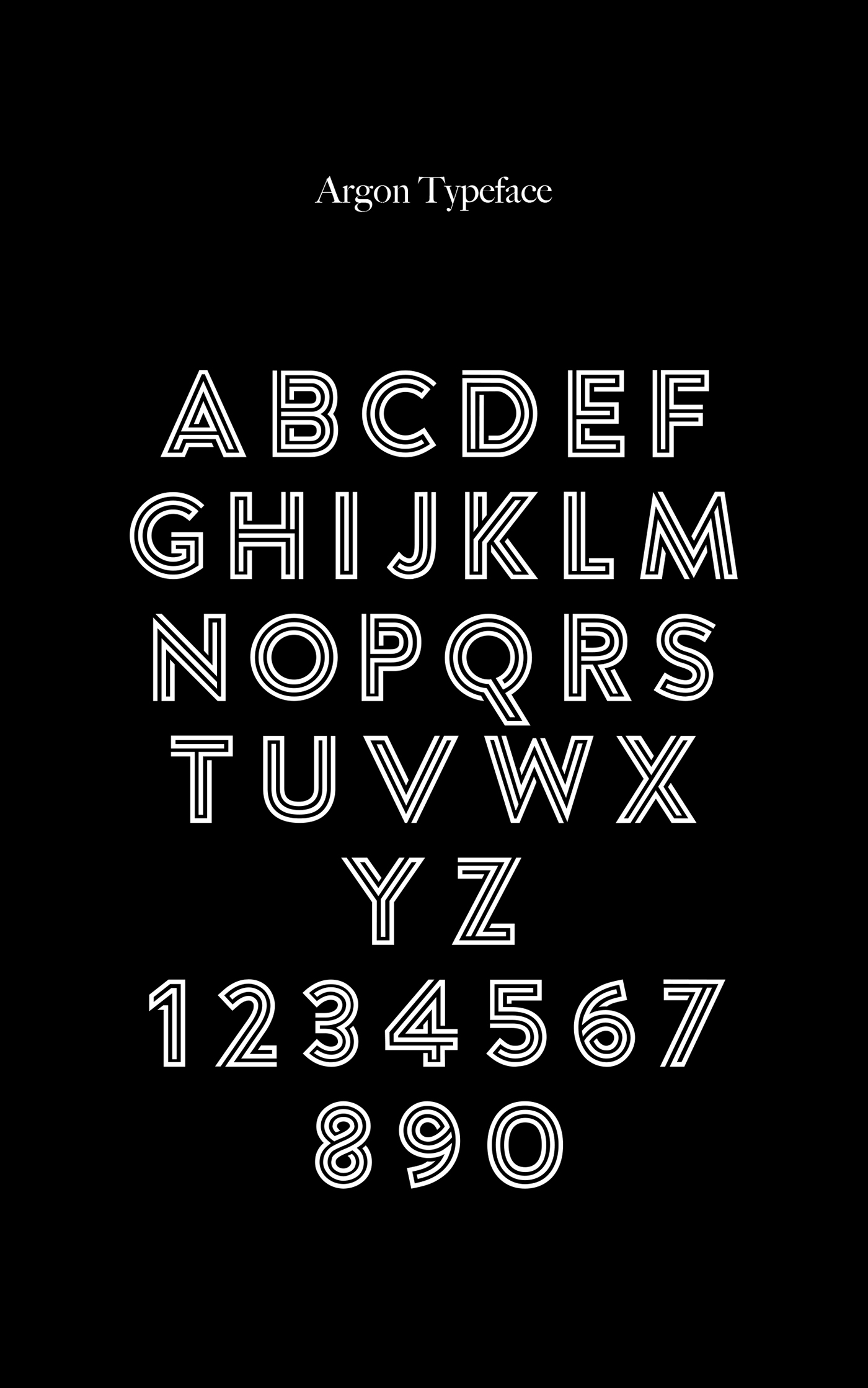 free font design tom Anders geometric geometry black and white fonts typographic type best fonts designers designs Typeface