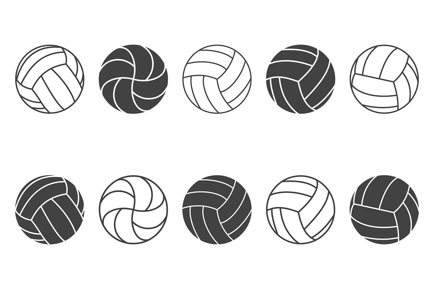 ball sport ILLUSTRATION  Drawing  concept art vollyball sports design Graphic Designer vector
