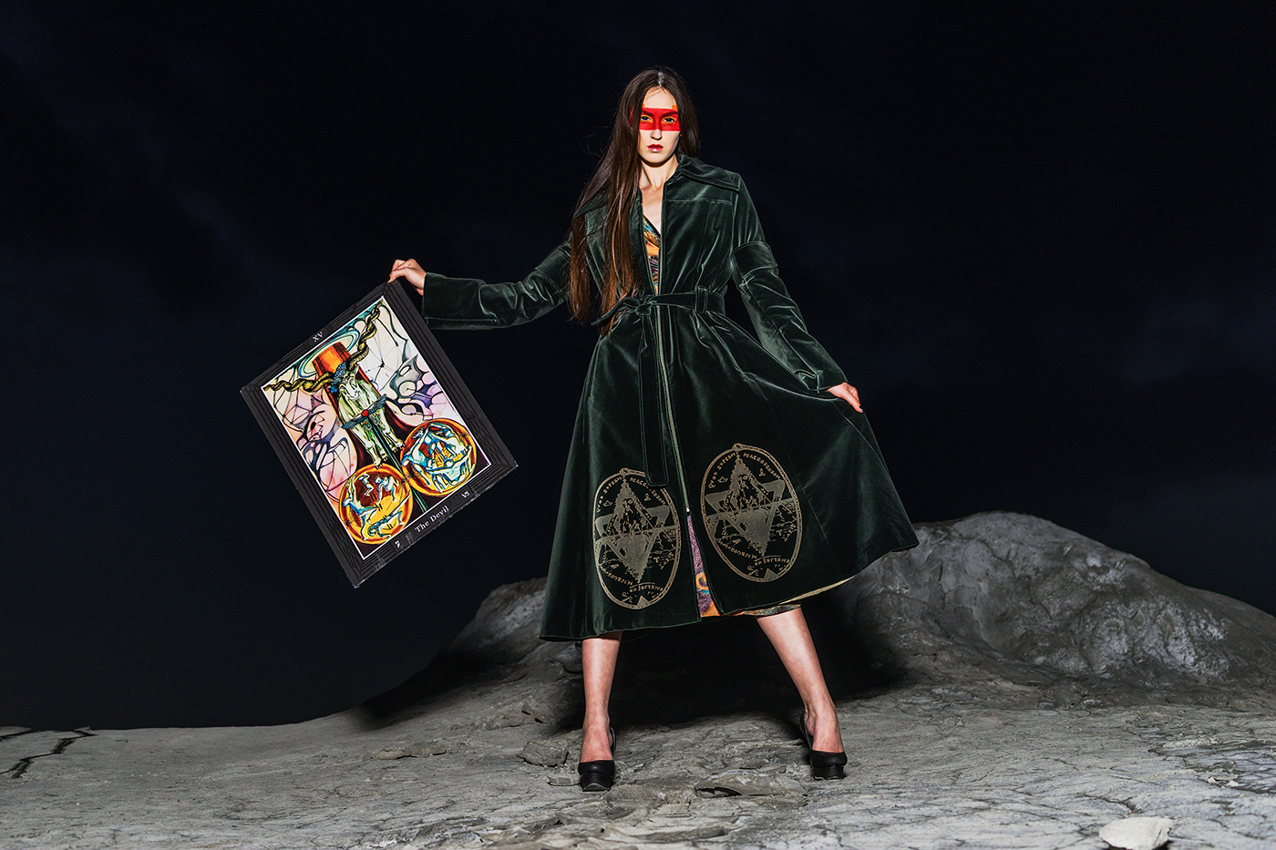 fashion photography styling  concept fashion collection women's fashion muddy Volcanos occult