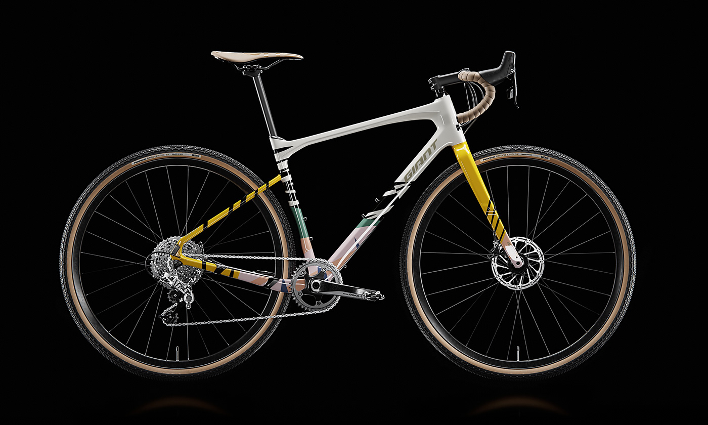 3D Bicycle Bike blender Gimp model modeling rendering