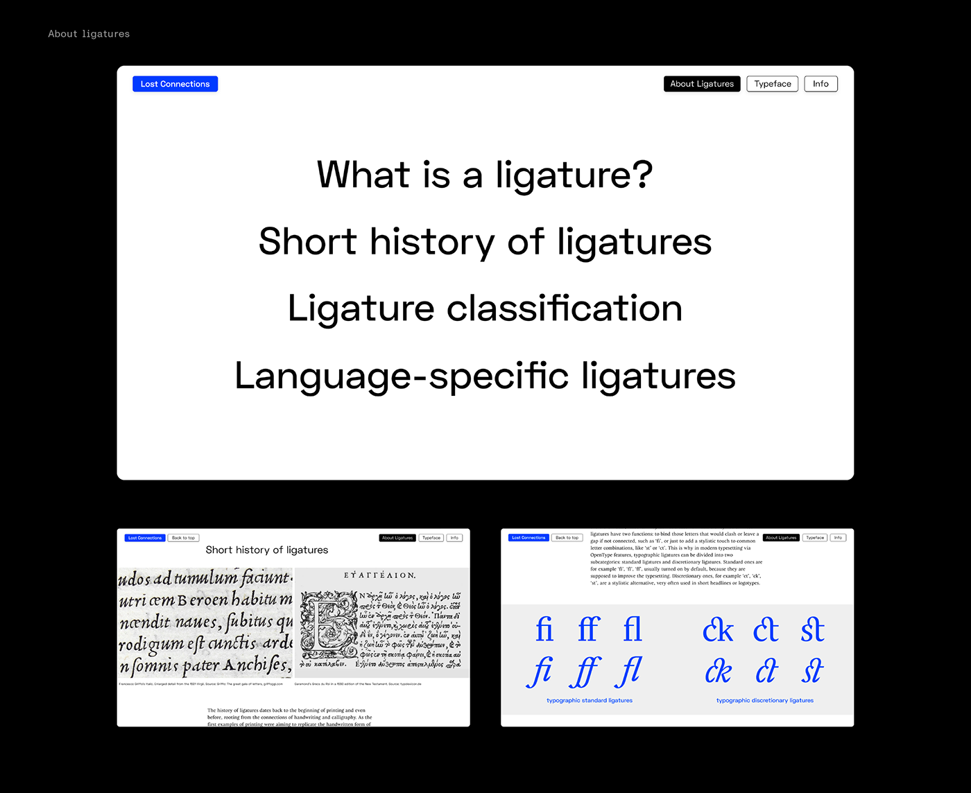 digital design type design Typeface typography   ui design UI/UX user interface Web Design  Website