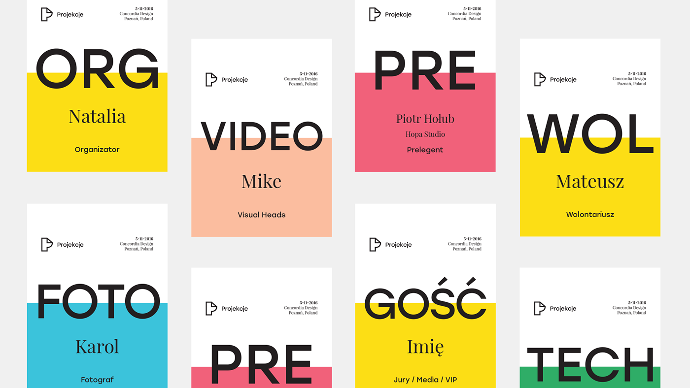 projekcje 2016 projections 2016 conference graphic design conference PRO16