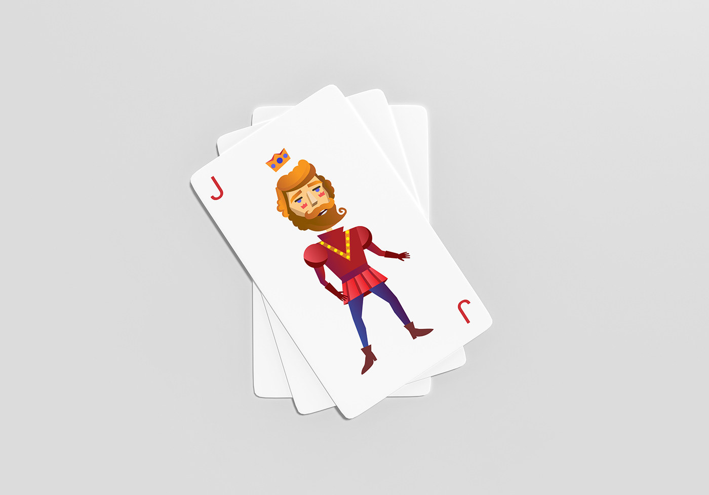 cards Cards design Character design  flat design ILLUSTRATION  Illustrator Kings and Queens Playing Cards poker cards vector design