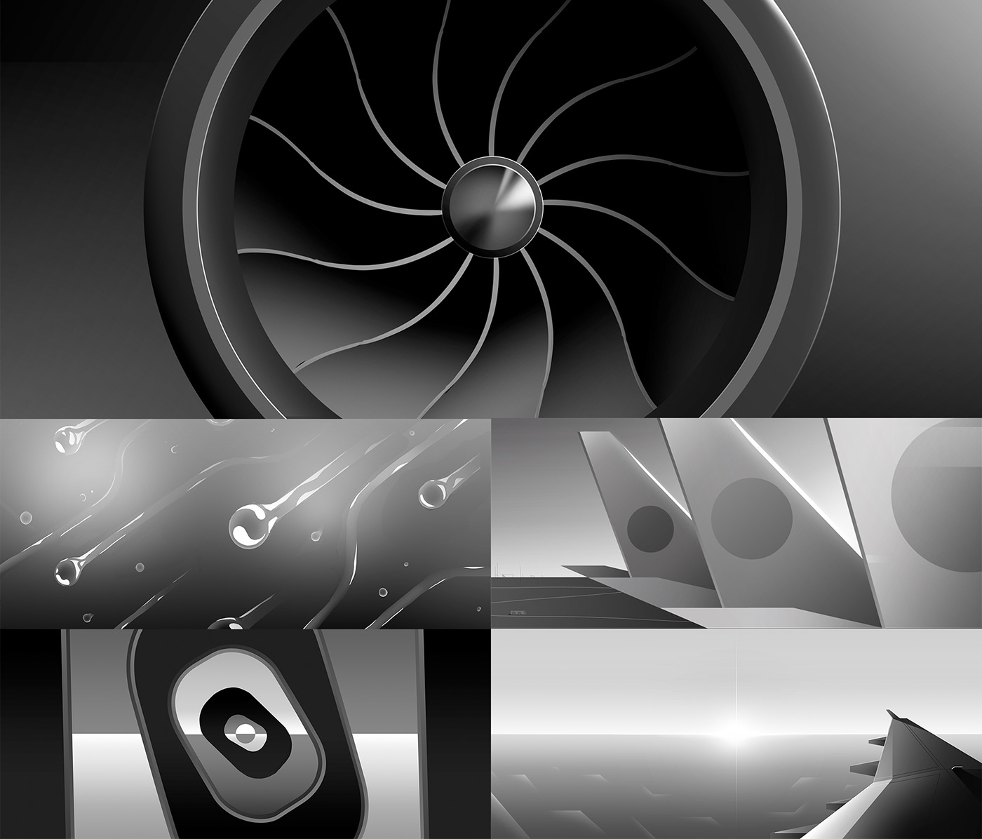 abstract airplane animation  Flying graphic design  mathijs luijten motion design music video tycho weather