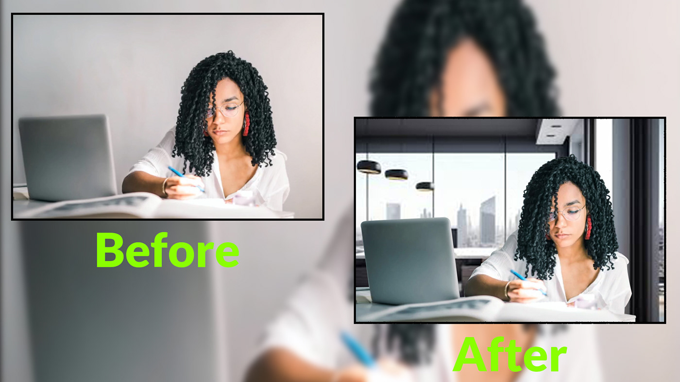 Background Remove color correction Image Editing