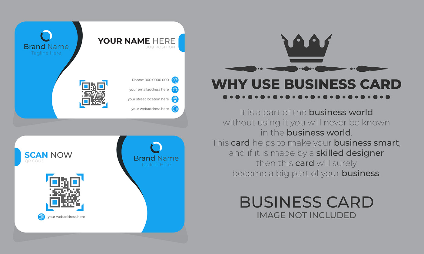 business card brand business card template Ai File editable business card design Name card designing