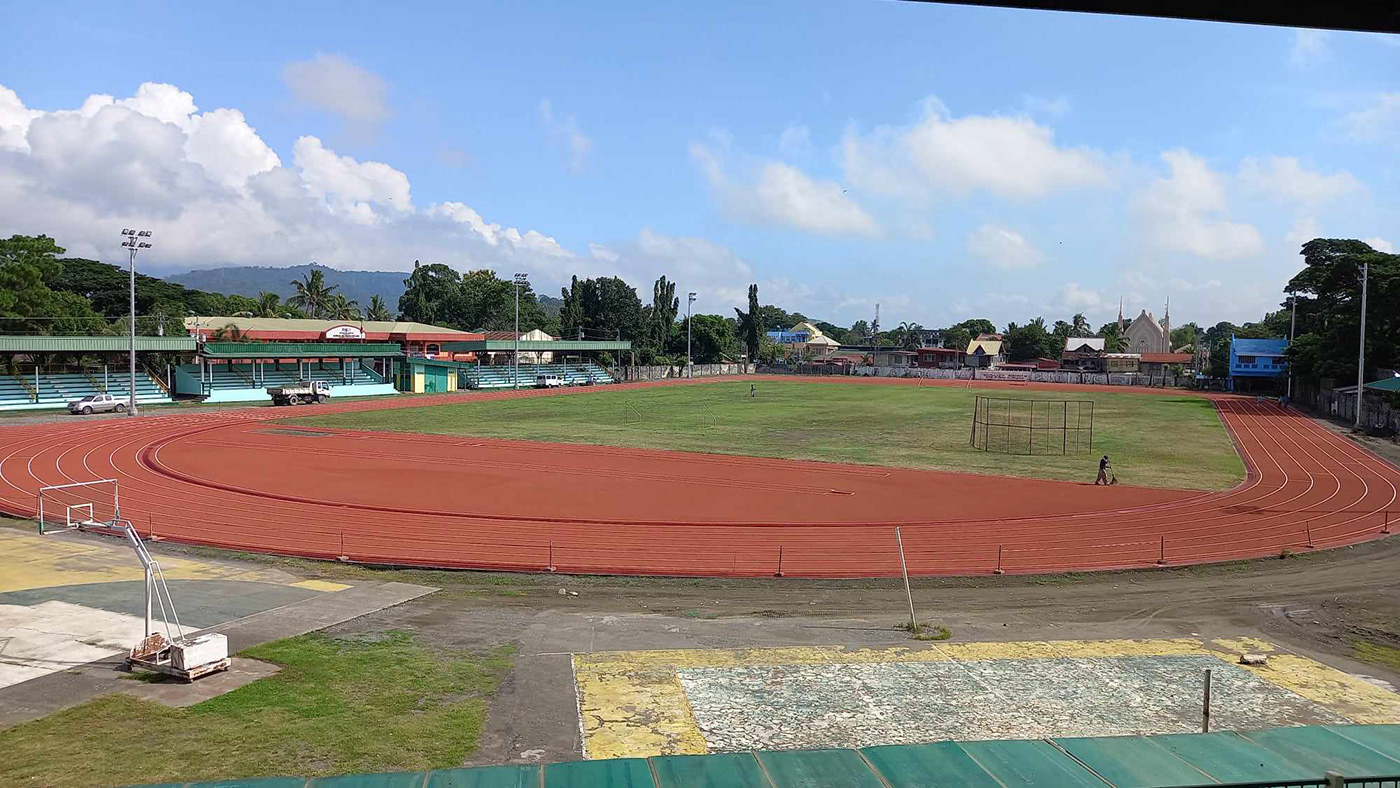 construction sports architecture Running Track nueva vizcaya philippines