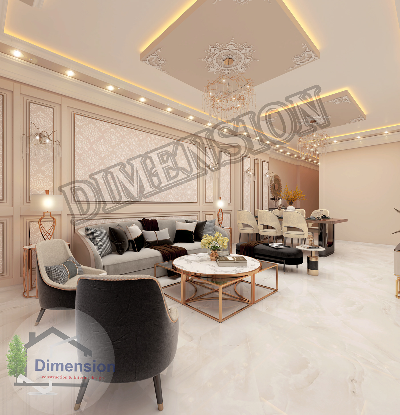 3D 3d modeling 3dmax 3ds max 3dsmax architecture Classic interior design  Render vray