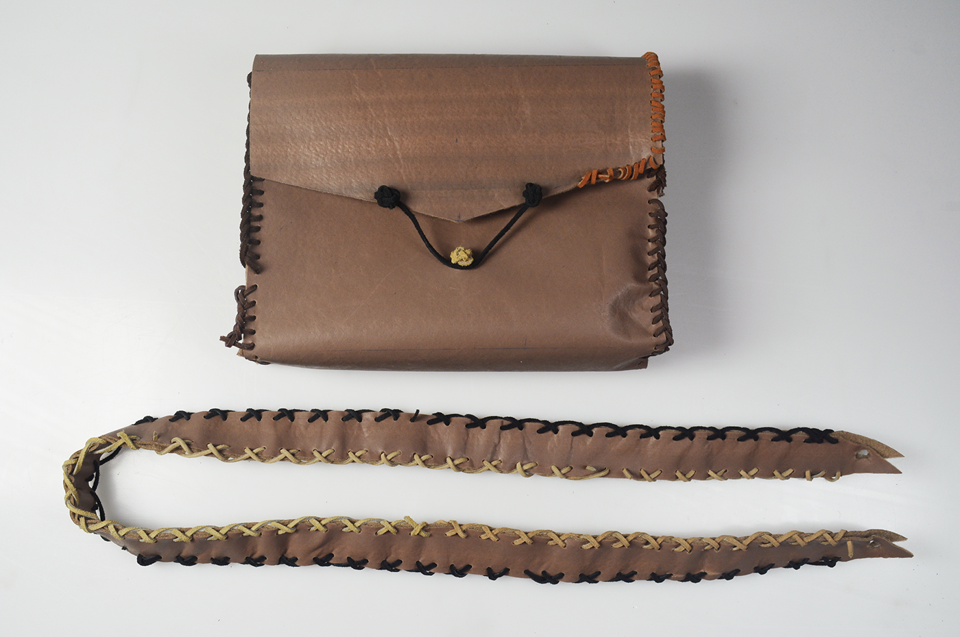 bag book leather purse satchel sewing Fashion  string stitching bag design