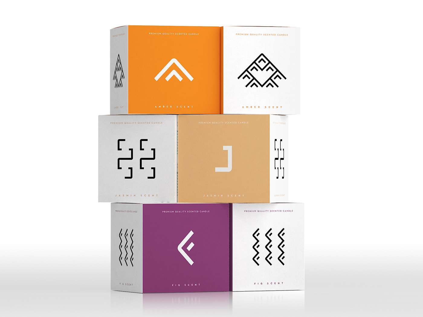candles packaging design spyros doukas greek graphic design spoondesign branding  allover Greece pattern symbol