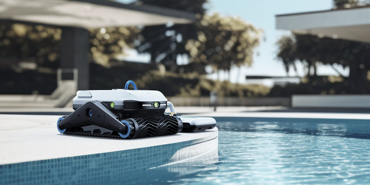 cleaner dolphin intelligent Pool pool cleaner robot robotics tools zima blue