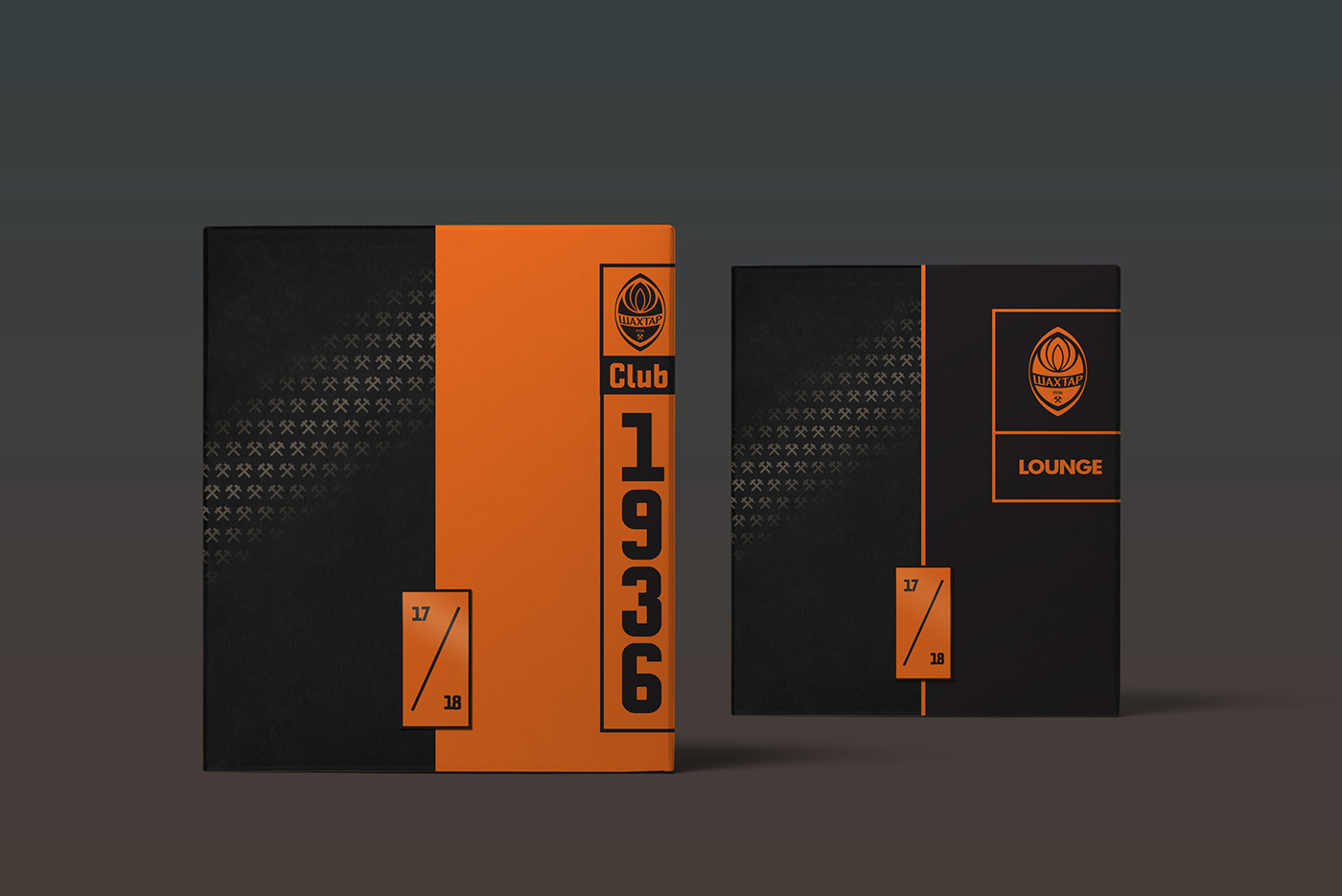 footbal season sport Abonnement club shakhtar design Packaging package