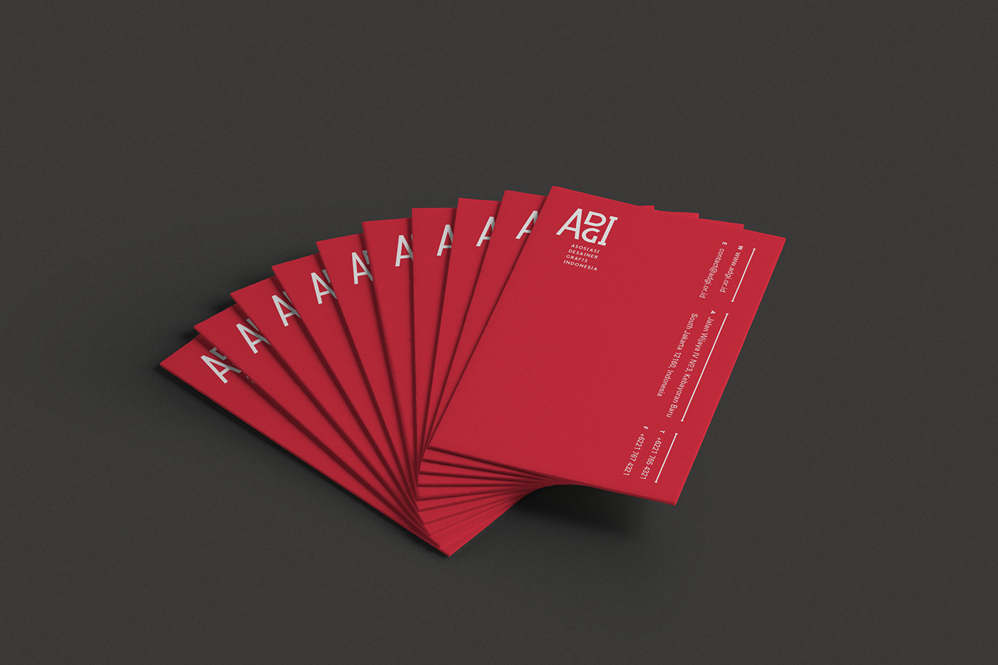 Association graphic design  identity branding  Stationery indonesia