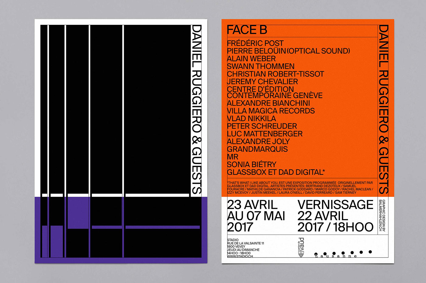balmer hählen typography   swissposter swiss graphic design Swiss Poster daniel ruggiery poster yvo hählen priscilla balmer