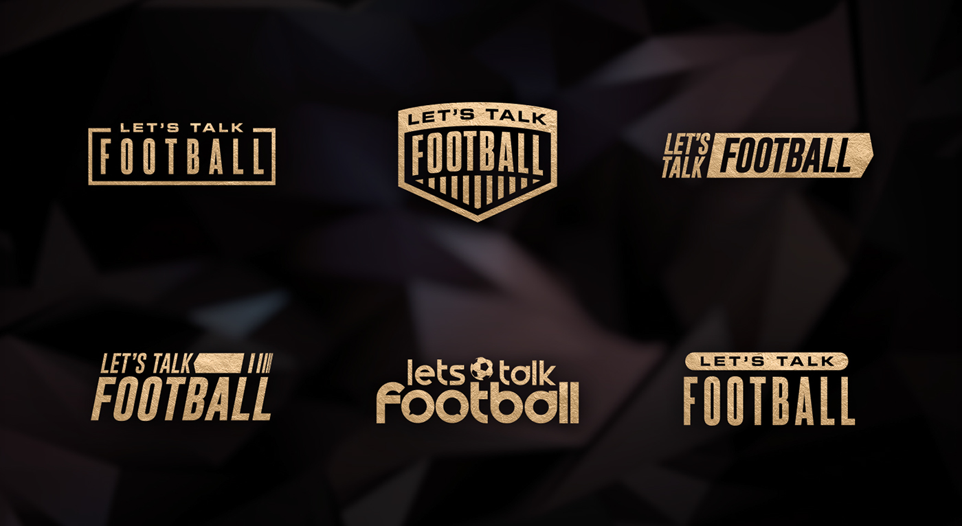 Bolder Creative Procedural football star sports gfx Low Poly evolving gold Promo Graphics Shards